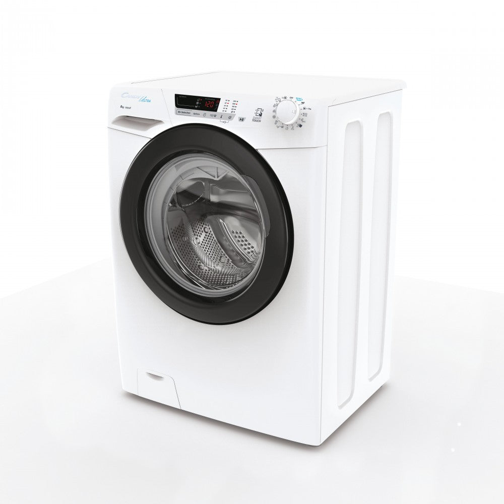 Lavatrice Candy Ultra HCU1282DWB4/1-S 8 Kg 1200 RPM Inverter Bianco Classe B