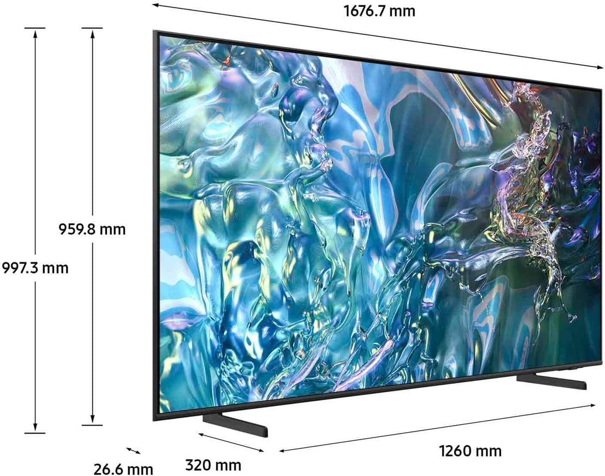 TV Samsung QE75Q64DAUXZT QLED 75" Smart TV 4K