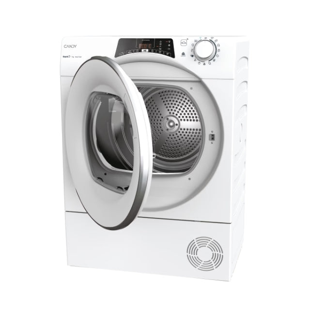Asciugatrice Candy RO4H7A2TCEX-S Pompa di Calore Slim 7kg Classe E