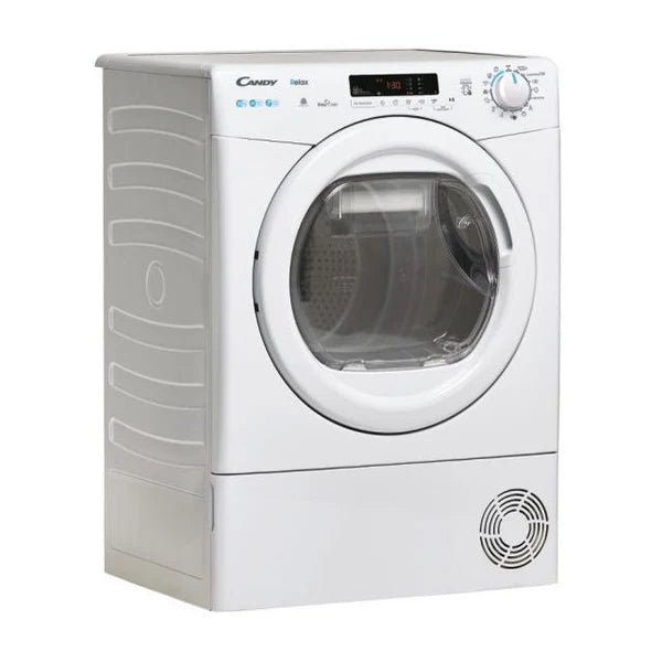 Asciugatrice Candy Smart CRE H10A2DE-S 10kg Pompa di calore Bianco Classe E