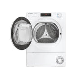 Asciugatrice Candy CRO4H7A2TE-S Smart Pro Slim 7 Kg Classe E Bianco Controllo remoto avanzato e contenuti extra in App (Wi-Fi + BLE), L x P x A (mm) 596x480x850