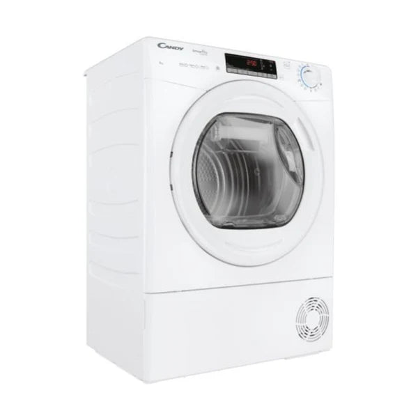 Asciugatrice Candy CRO4H7A2TE-S Smart Pro Slim 7 Kg Classe E Bianco Controllo remoto avanzato e contenuti extra in App (Wi-Fi + BLE), L x P x A (mm) 596x480x850