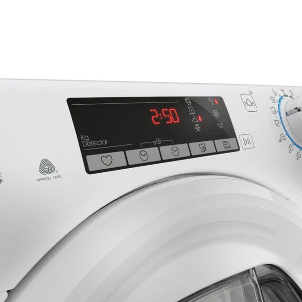 Asciugatrice Candy CRO4H7A2TE-S Smart Pro Slim 7 Kg Classe E Bianco Controllo remoto avanzato e contenuti extra in App (Wi-Fi + BLE), L x P x A (mm) 596x480x850