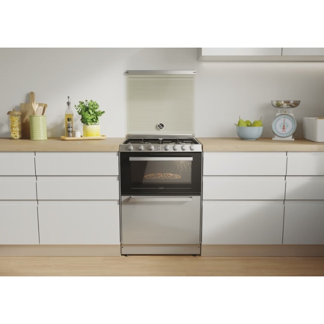 Cucina Candy TRIO4GXNT/1 Forno Elettrico Con Lavastoviglie Integrata 60X60 Colore Inox Classe A/F