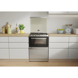 Cucina Candy TRIO4GXNT/1 Forno Elettrico Con Lavastoviglie Integrata 60X60 Colore Inox Classe A/F