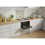 Cucina Candy TRIO4GXNT/1 Forno Elettrico Con Lavastoviglie Integrata 60X60 Colore Inox Classe A/F