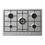 Piano cottura Candy CHW74WX Idea 5 Fuochi Gas Inox 75 cm