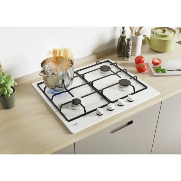 Piano cottura Gas Idea CHW6BRWW 4 zone Bianco