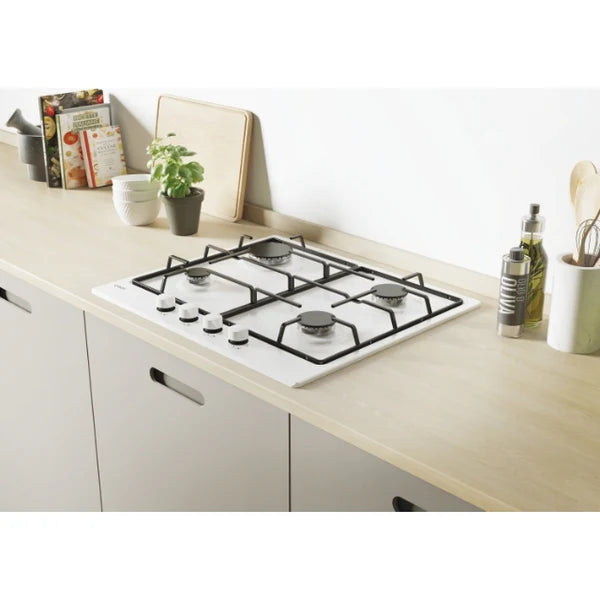 Piano cottura Gas Idea CHW6BRWW 4 zone Bianco