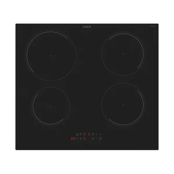 Piano cottura Induzione Candy KRCDJ642 4 zone Nero Vetroceramica