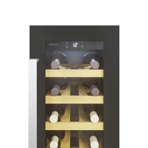 Cantinetta vino Candy CCVB 30/1 30 cm 20 bottiglie incasso luce LED app hOn classe F