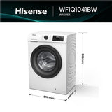 Lavatrice Hisense WF1Q1041BW 10 kg Classe A Carica Frontale Motore Inverter