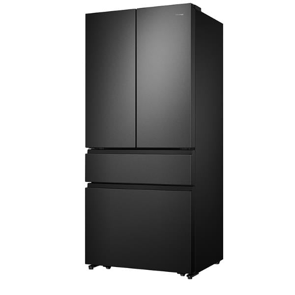 Frigorifero Hisense RF540N4SBF2 French Door Nero Classe E Total Nofrost