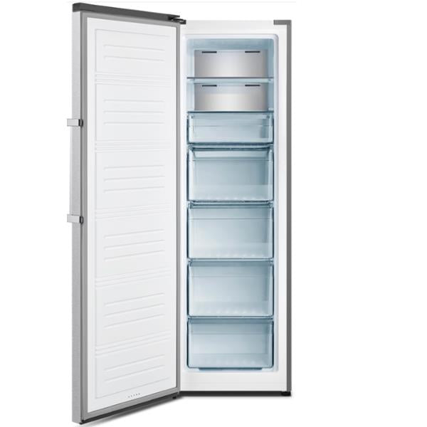 Congelatore Hisense FV354N4BIE Verticale Classe E 260L 185cm Total No Frost Inox
