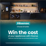 Frigorifero Hisense RQ758N4SWSE Quattro Porte Classe E Inox Libera Installazione Total No Frost