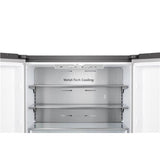 Frigorifero Hisense RQ758N4SWSE Quattro Porte Classe E Inox Libera Installazione Total No Frost