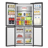 Frigorifero Hisense RQ5P470SAFE  4 Porte Nero Classe E