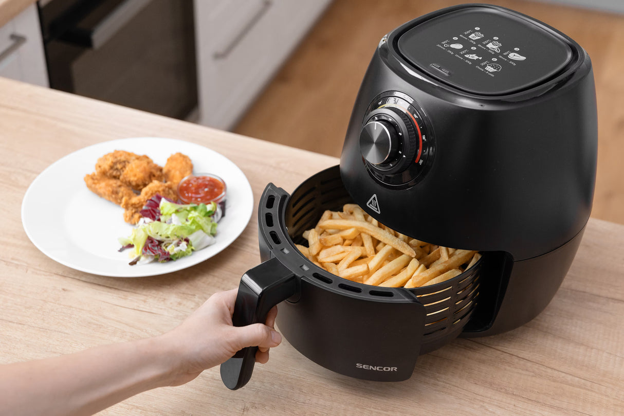 Friggitrice ad Aria SENCOR SFR3130BK 3,5 L Colore Nero 1300W
