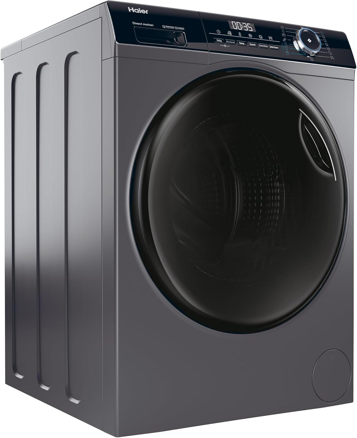 Lavasciuga Haier HWD80-B14939S8 I-Pro Serie 3 8+5 KG 1400 giri Antracite Classe A Classe D