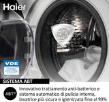 Lavatrice Haier HW80 BP14939 S I Pro Serie 3 8 Kg 1400 giri Classe A Libera Installazione Bianca