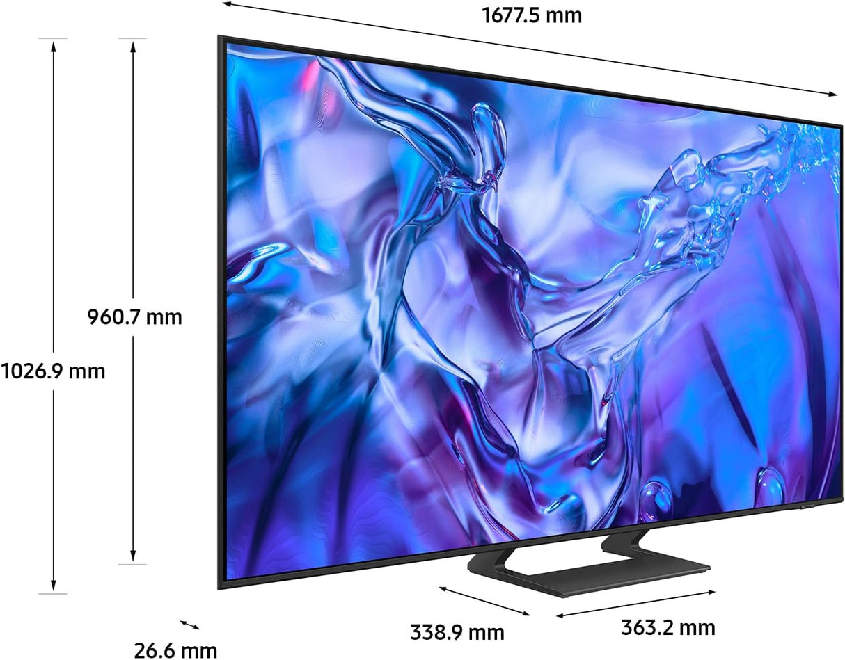 TV Samsung UE75DU8570UXZT Crystal UHD 4K 75” Smart TV Wi-Fi OTS Lite