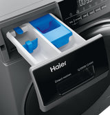 Lavasciuga Haier HWD80-B14939S8 I-Pro Serie 3 8+5 KG 1400 giri Antracite Classe A Classe D