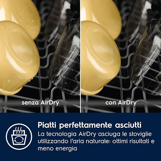 Lavastoviglie Electrolux EES69400L a scomparsa totale 15 coperti Classe C Serie 600 SatelliteClean®