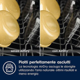 Lavastoviglie Electrolux EES69400L a scomparsa totale 15 coperti Classe C Serie 600 SatelliteClean®