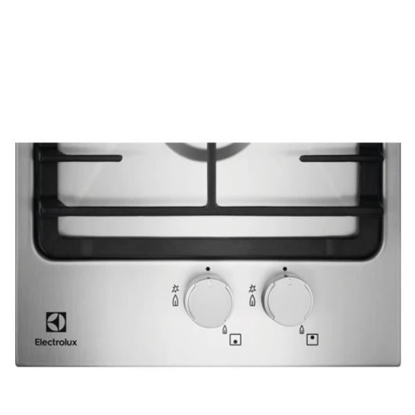 Piano Cottura A Gas Electrolux EGG3322NVX 29Cm 2 Fuochi Acciaio Inox