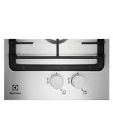 Piano Cottura A Gas Electrolux EGG3322NVX 29Cm 2 Fuochi Acciaio Inox