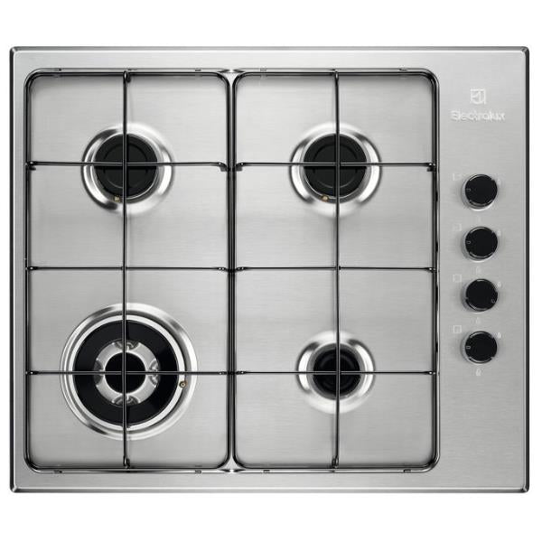 Piano cottura a gas Electrolux EGS6414X Serie 300 Slim side control 60cm