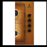 Piano Cottura Electrolux EGS6414T Gas 4 Fuochi Colore Terra di Francia 60 Cm