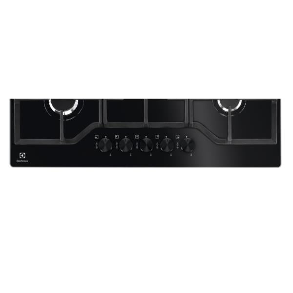 Piano Cottura A Gas Electrolux EGG7536K 75Cm 5 Fuochi Nero
