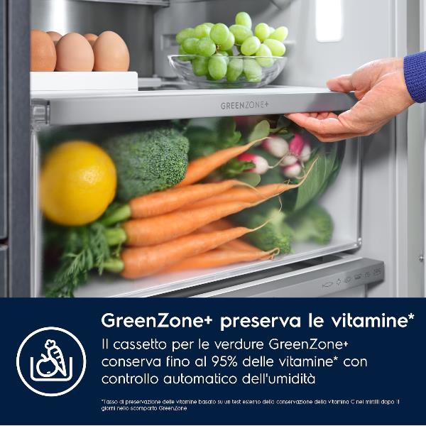 Frigorifero Electrolux ENG7TD18S Combinato Incasso Classe D 177CM Nofrost
