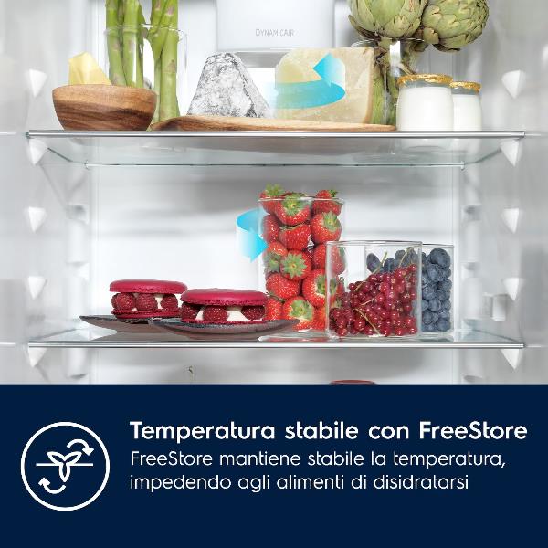 Frigorifero Electrolux ENG7TD18S Combinato Incasso Classe D 177CM Nofrost
