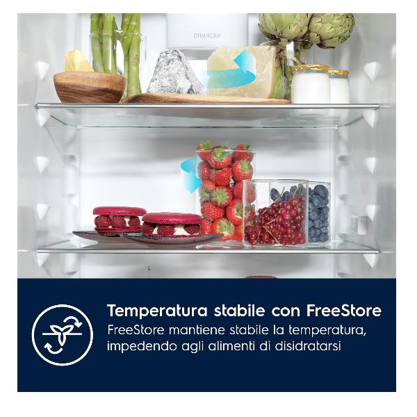 Frigorifero Electrolux ENG7TE18S Combinato Incasso Classe E 177CM Nofrost