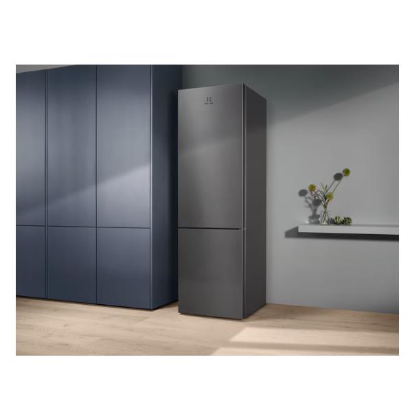 Frigorifero Electrolux LNT6ME36U Combinato Classe E 2Metri Inox TotalNofrost