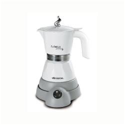 Moka Ariete 1358 Aroma Elettrica 2/4 Tazze Bianca