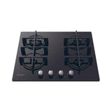 Piano cottura Candy CVG6B Incasso 4 Fuochi Nero 60cm