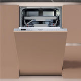 Lavastoviglie Hotpoint Ariston HSIC3M27CS da incasso, Slim 45 cm 10 Coperti Argento Classe E