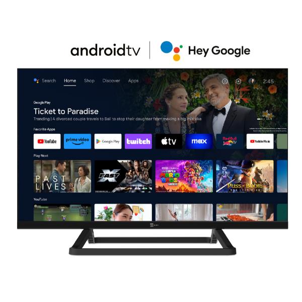 TV Telesystem 28000257 24" HD SMG14 Smart Android TV 12/220V