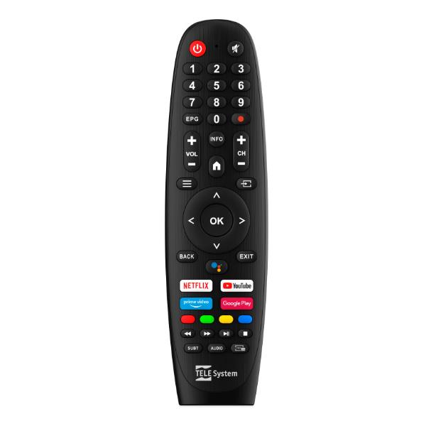 TV Telesystem 28000258 32" HD SMG14 Smart Android TV 220V AC/12V