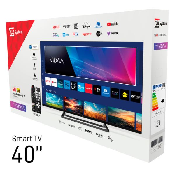 TV Telesystem TS40FLFHDSMV13 Smart TV 40" Full HD Vidaa