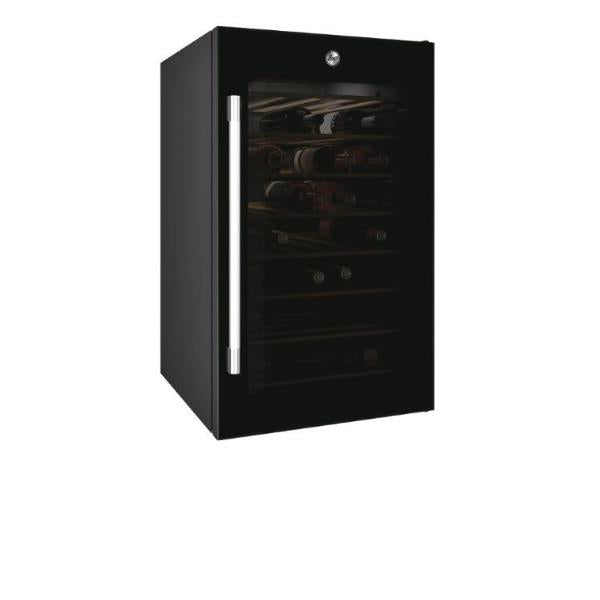 Cantinetta Vini Hoover HWC 150 EELW/N 41 Bottiglie Wi-Fi Colore Nero Luce LED Libera Installazione Classe G