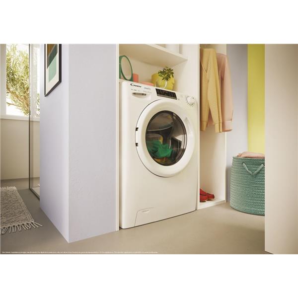 Lavatrice Candy CO4474TWM6/1-S Carica Frontale 7kg Slim Classe A