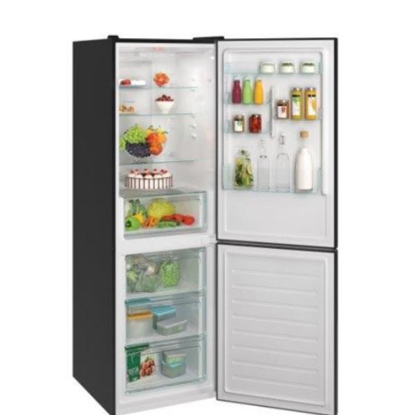 Frigorifero Candy CCE4T618EB Combinato Nero Nofrost 185cm Classe E