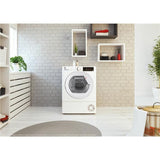 Asciugatrice Hoover HLE H8A2DE-S Libera installazione 8Kg Classe E Pompa Di Calore