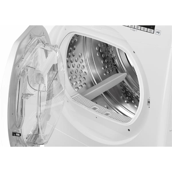 Asciugatrice Hoover HLE H8A2DE-S Libera installazione 8Kg Classe E Pompa Di Calore