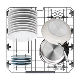 Lavastoviglie Candy CF 6B4S1PX Libera installazione Classe B 16 Coperti Inox