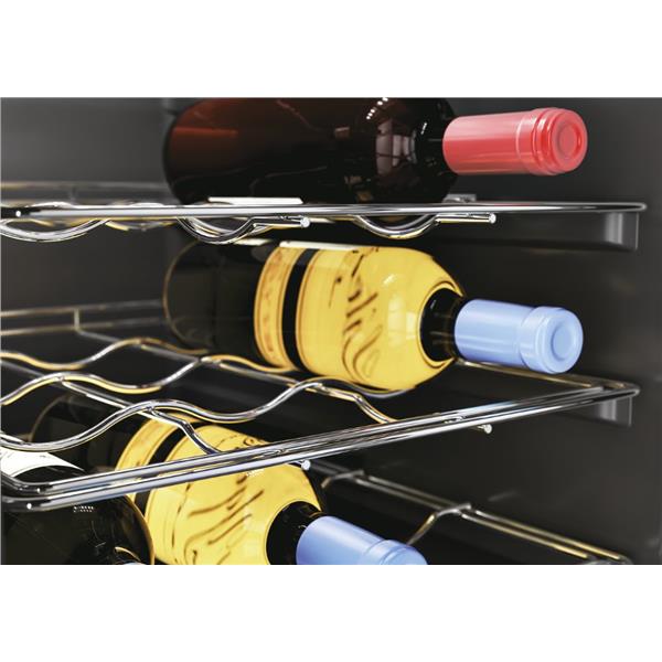 Cantinetta Vini Candy CWC 021 M/NF Libera Installazione 21 Bottiglie Colore Nero Classe G